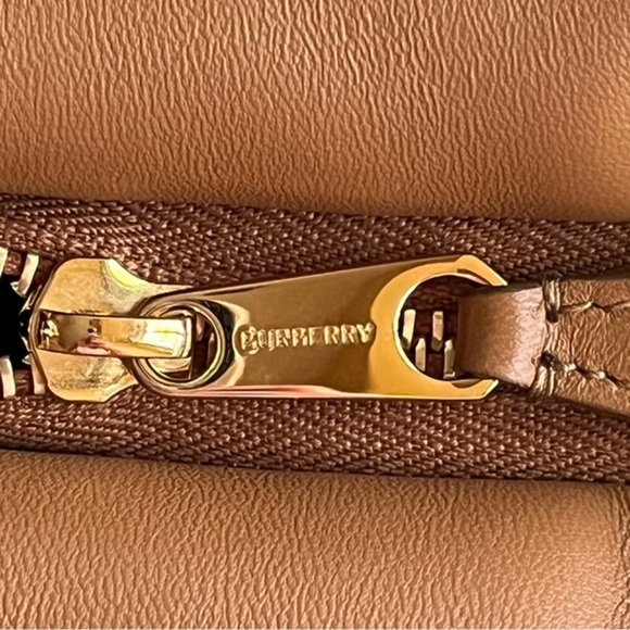 BURBERRY Small Lola Quilted Leather Shoulder Bag- Marple Brown - Picture 12 of 13